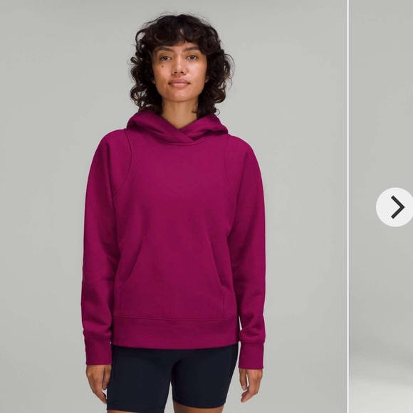Lululemon Sz 4 Loungeful Hoodie in Magenta Purple Size 4 - Picture 2 of 15